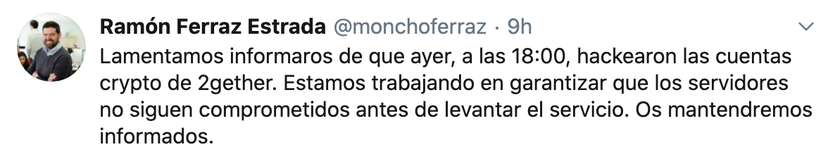 Tuit CEO 2gether hack