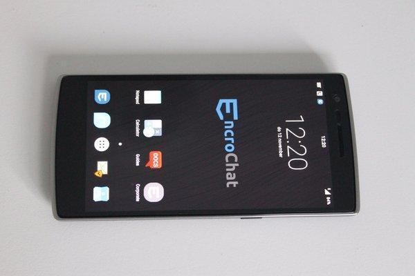 Uno de los dispositivos vendidos por EncroChat. Imagen: tweedehands.nl