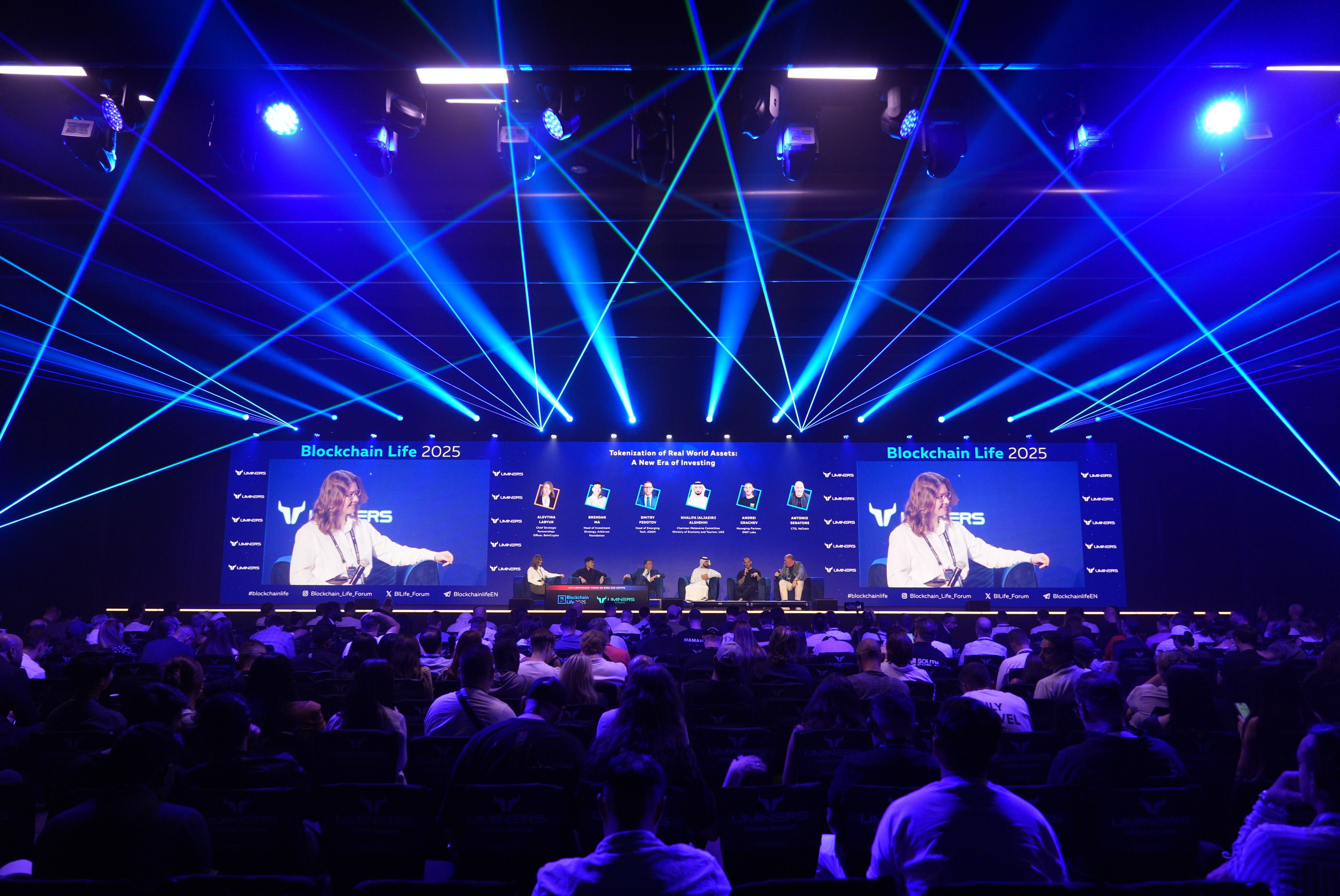 Tokenizing the World: Arbitrum, VeChain, DWF Labs & UAE Officials Speak at Blockchain Life Dubai 2025 - BeInCrypto | Related Crypto Article