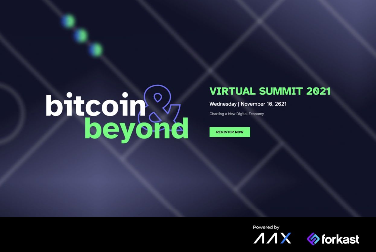 Forkast, AAX to Present ‘Bitcoin and Beyond’ in November