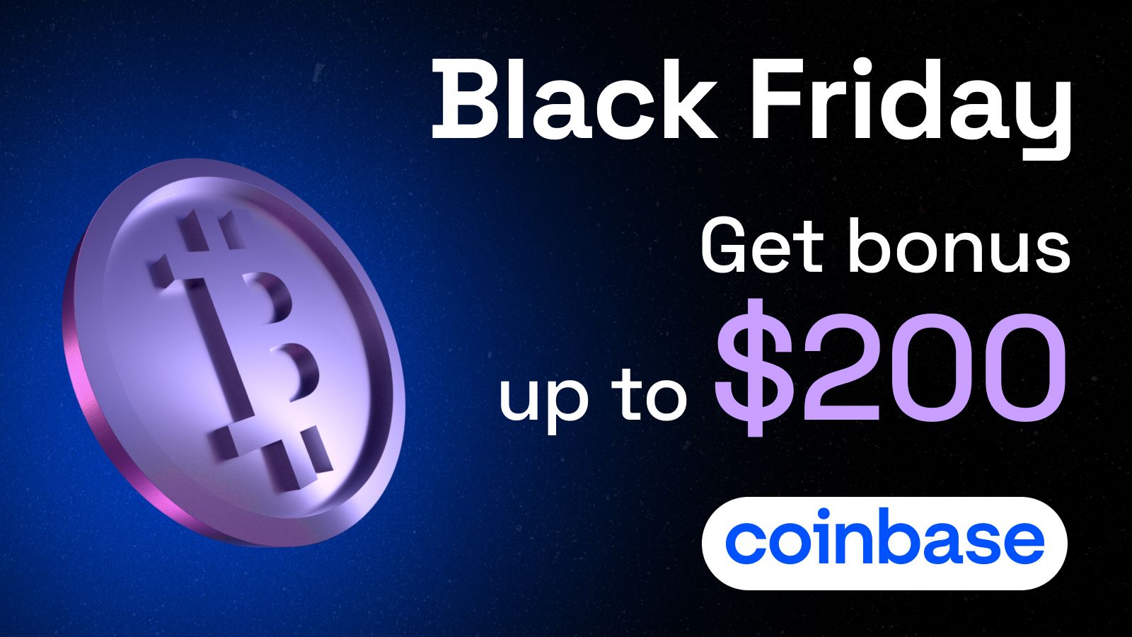 Coinbase | Bonus up to $200