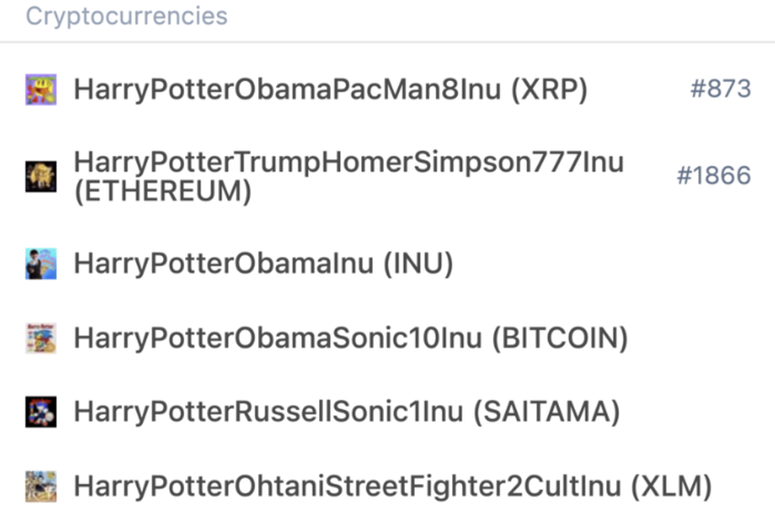 List of AI-generated meme coins. ChatGPT meme coin name AI