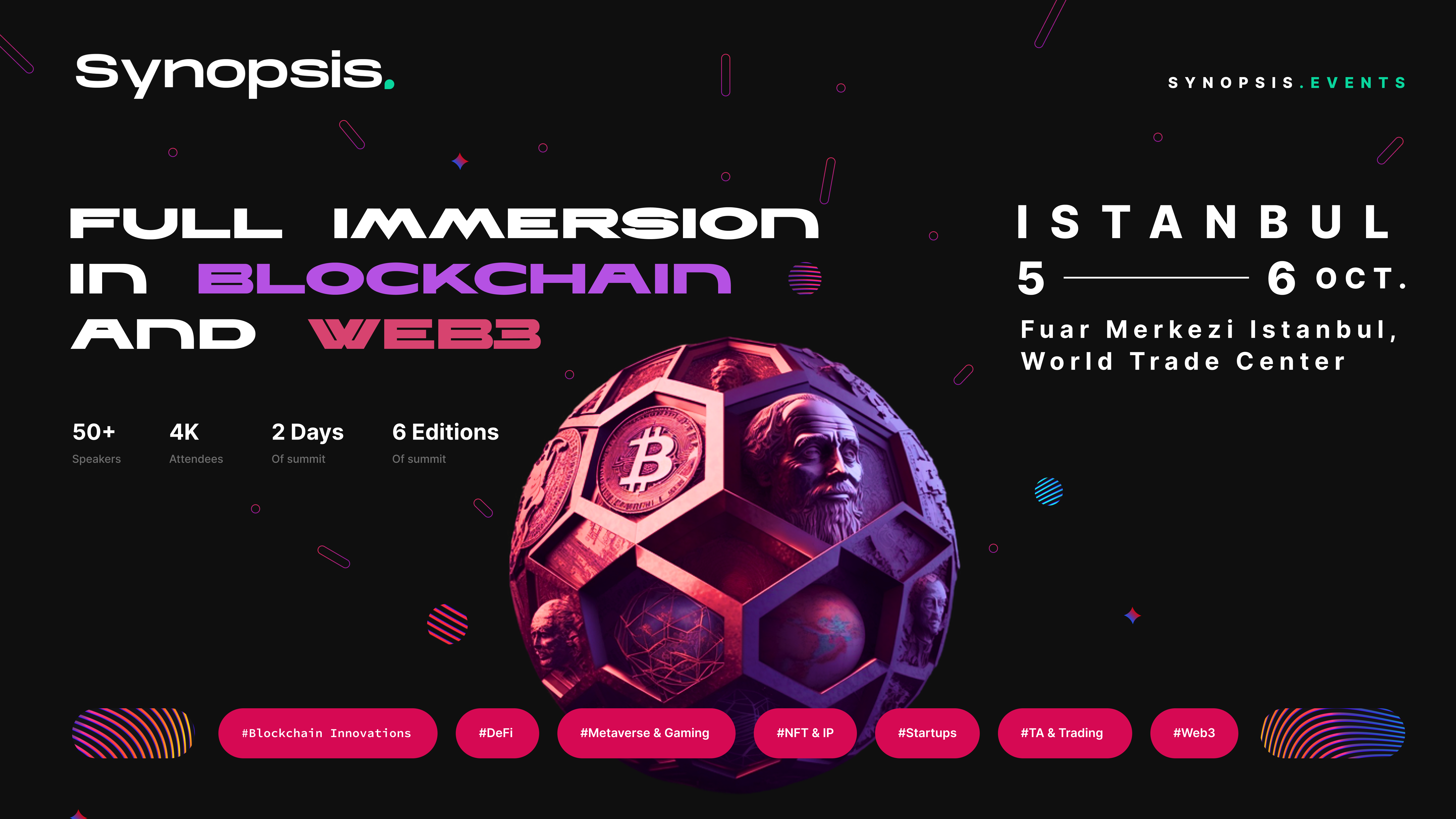 Synopsis Summit Comes to Istanbul on October 5–6, 2023