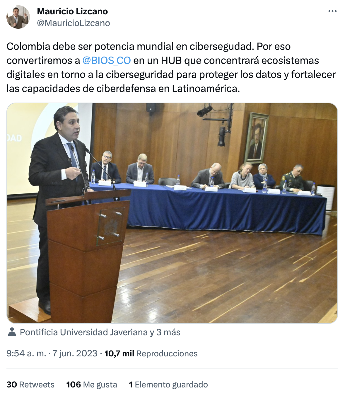 El ministro Mauricio Lizcano admitió que la idea es fortalecer las Tecnologías de la Información.