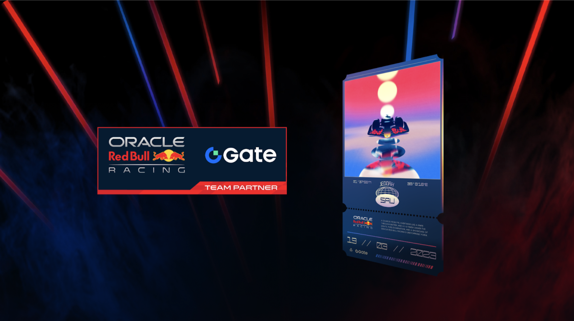 Gate Launches the First Round of Oracle Red Bull Racing Digital Collectibles, Free to Collect for a Limited Time