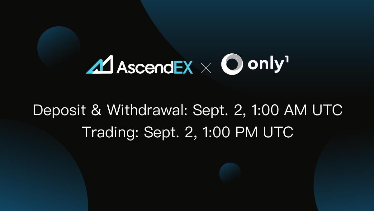 Only1 Lists on AscendEX