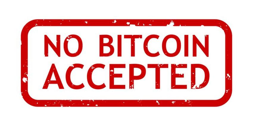Bitcoin Not Accepted
