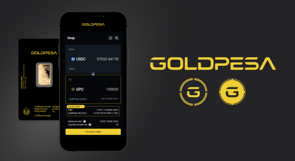 GoldPesa Launches a Gold-Backed Token With Upside