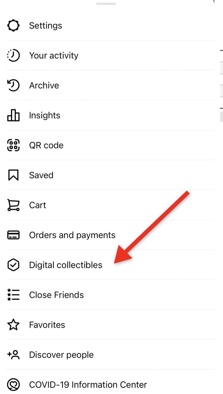 instagram'a nasıl nft eklenir