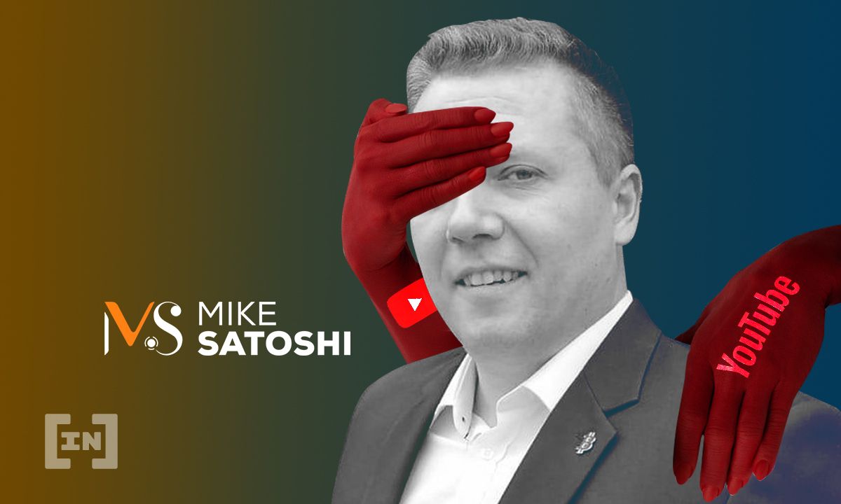 YouTube blokuje kanał Mike Satoshi