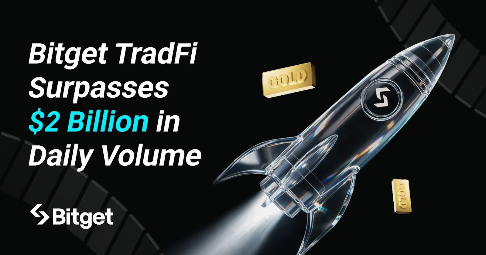 Bitget TradFi Surpasses $2 Billion in Daily Volume as Gold Trading Activity Surges