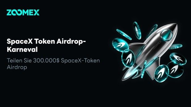 Das RWA-Wertmonopol durchbrechen: Zoomex startet SpaceX-Token-Airdrop mit 300.000-USD-Belohnungspool