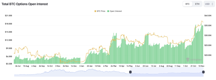 Total BTC Options Open Interest. Source: Coinglass