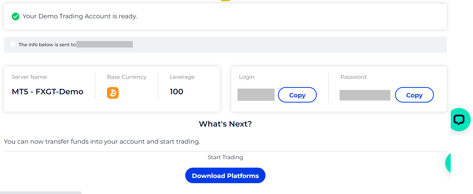 akun demo untuk trading crypto sudah siap