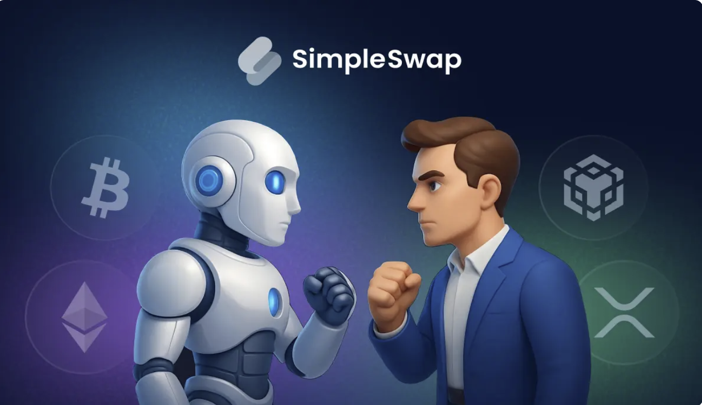 اللعبة مستمرة: SimpleSwap تقدم "الذكاء الاصطناعي Vs البشر" في تحدي محفظة العملات المشفرة