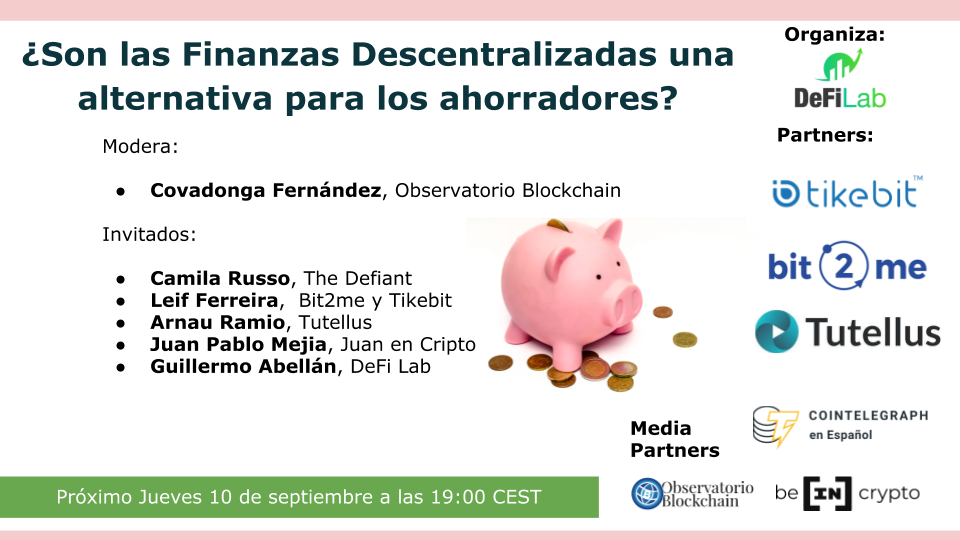 Finanzas descentralizadas alternativa para los ahorradores