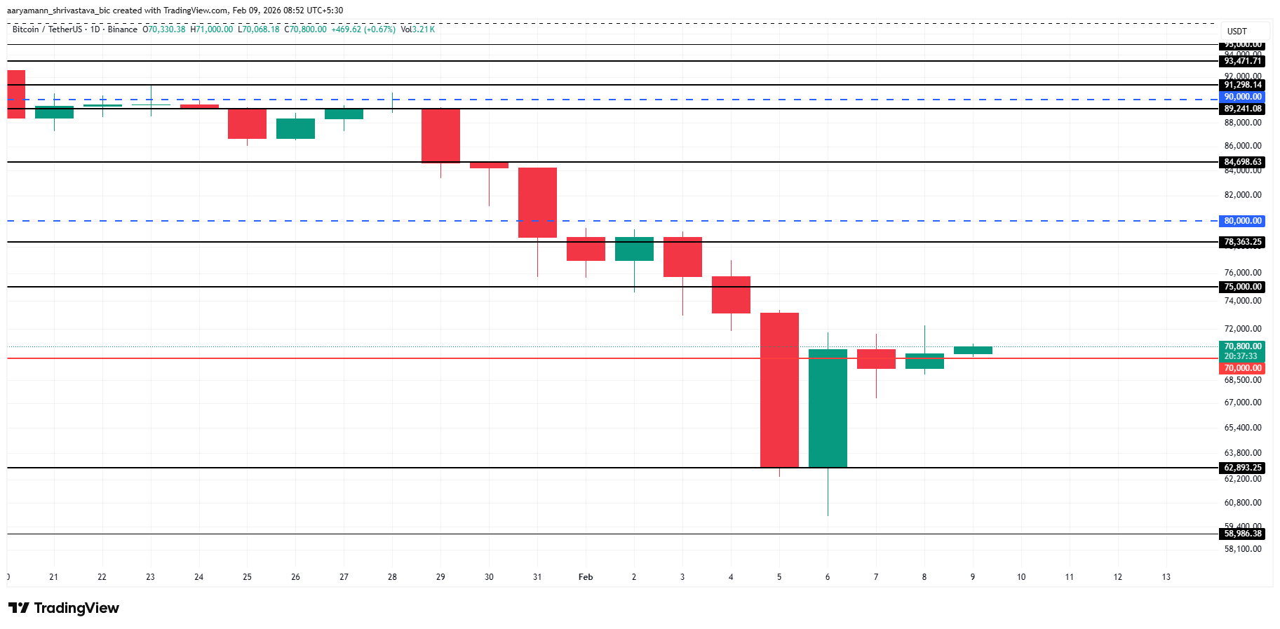 Bitcoin Price Analysis