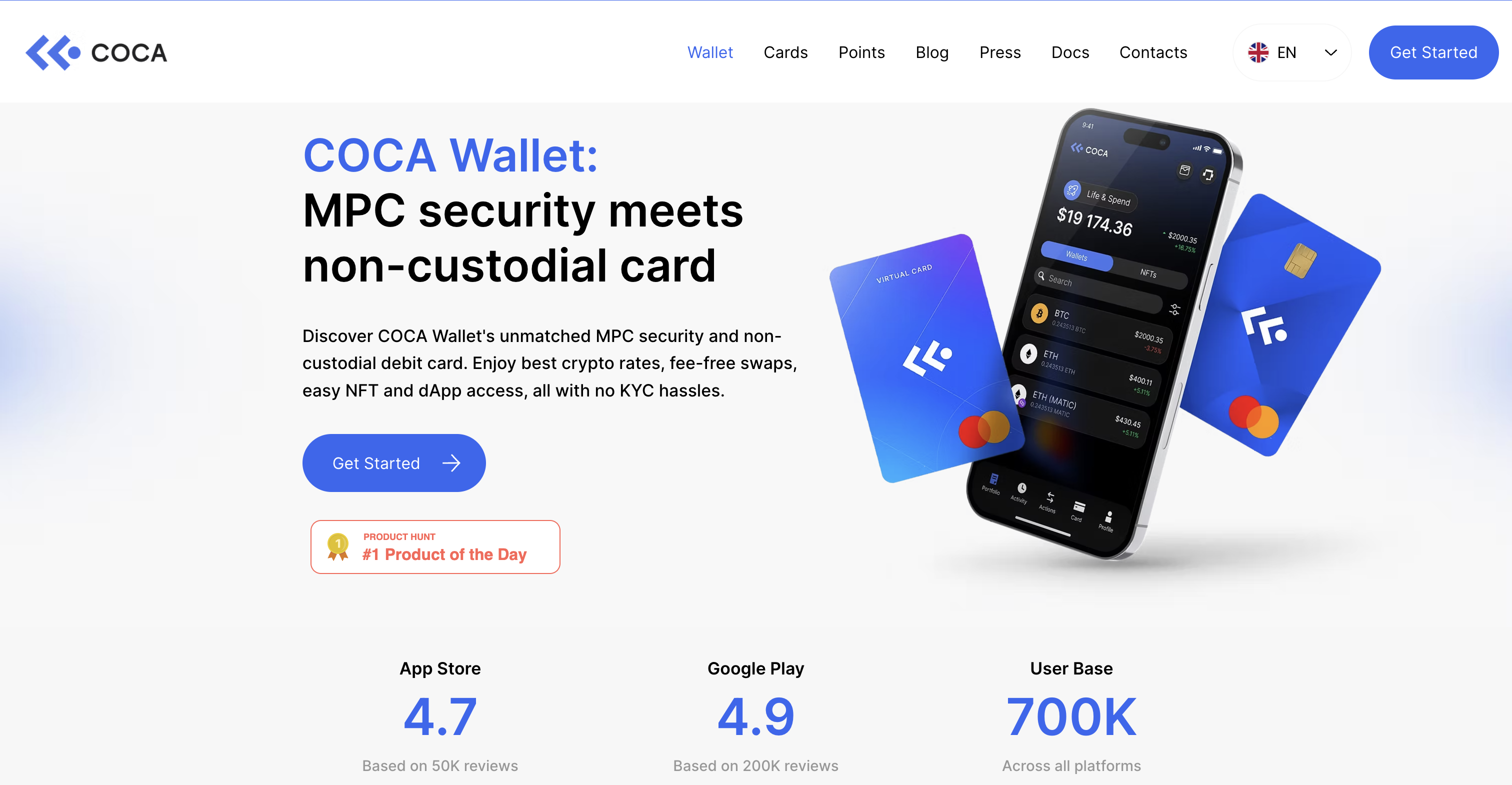 COCA wallet