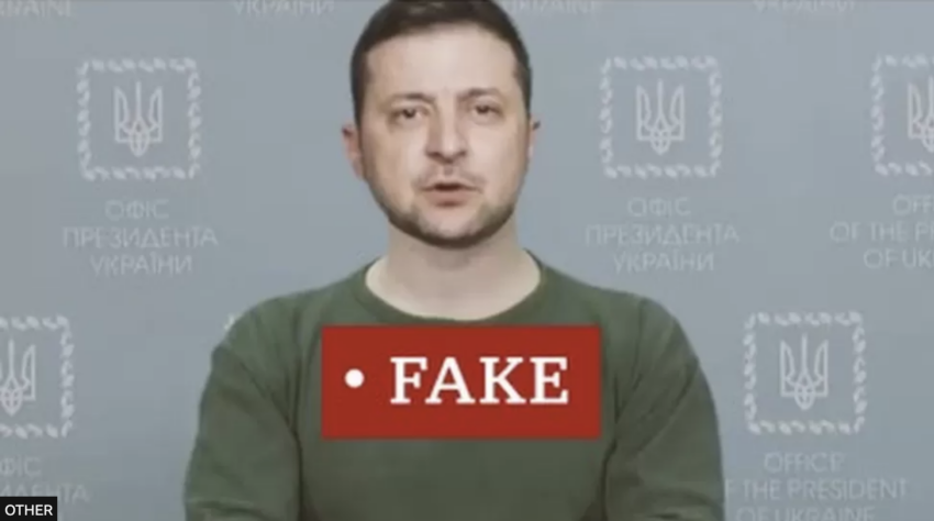 Ukraine AI roadmap, Volodymyr Zelenskyy Deepfake Video
