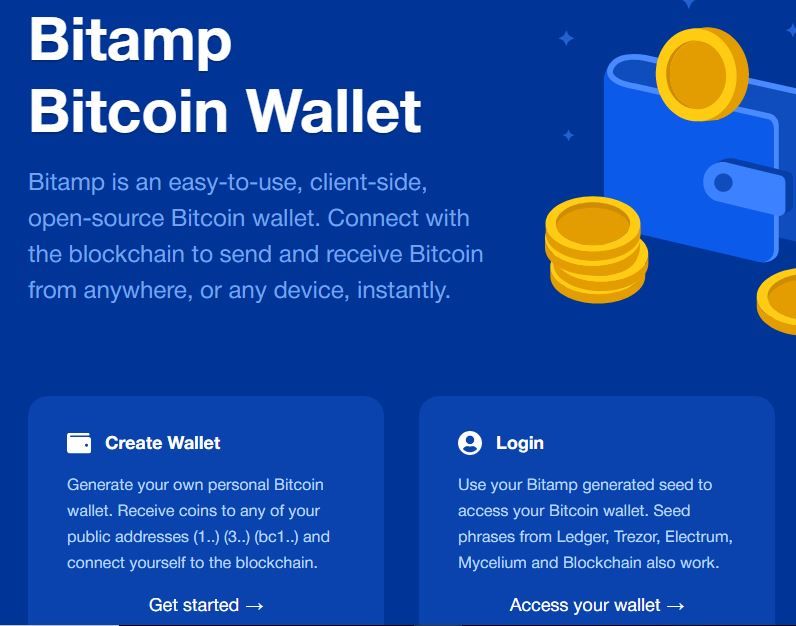 BItamp Bitcoin Wallet Sign up