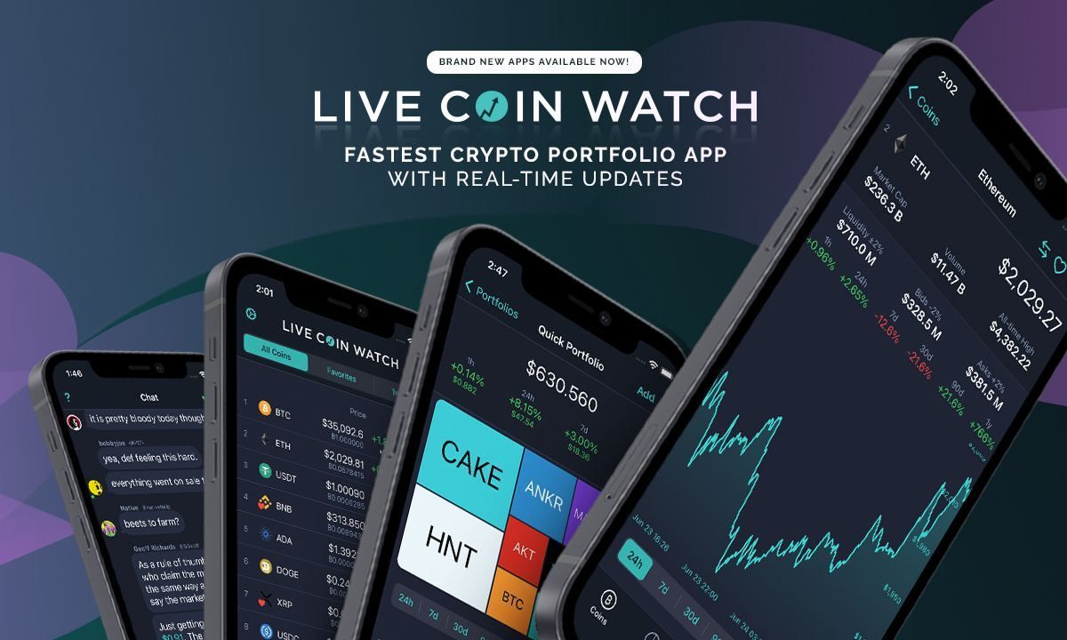 The Ultimate Crypto Companion: Live Coin Watch Mobile App