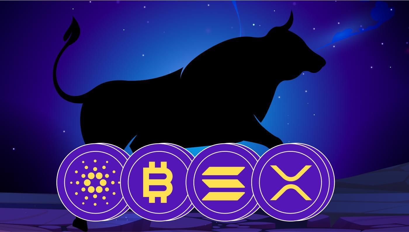 Kryptos bullische Muster: ADA, XRP, SOL, BTC und Memecoins bereit für eine Rallye – Maximiere deine Gewinne mit KI