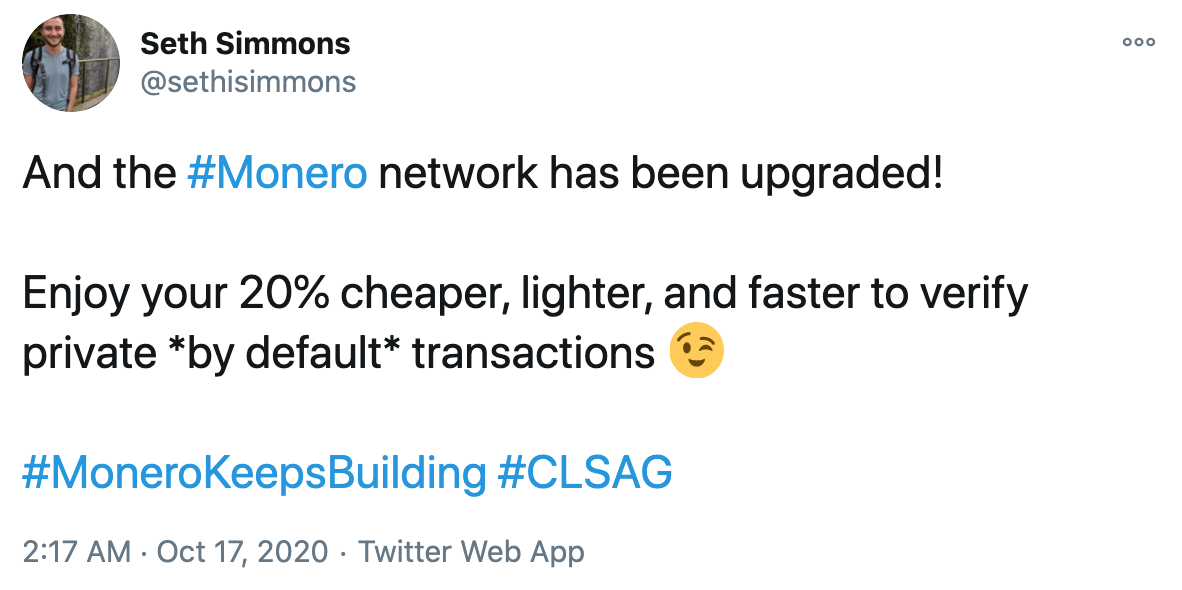 Tuit fork Monero XMR