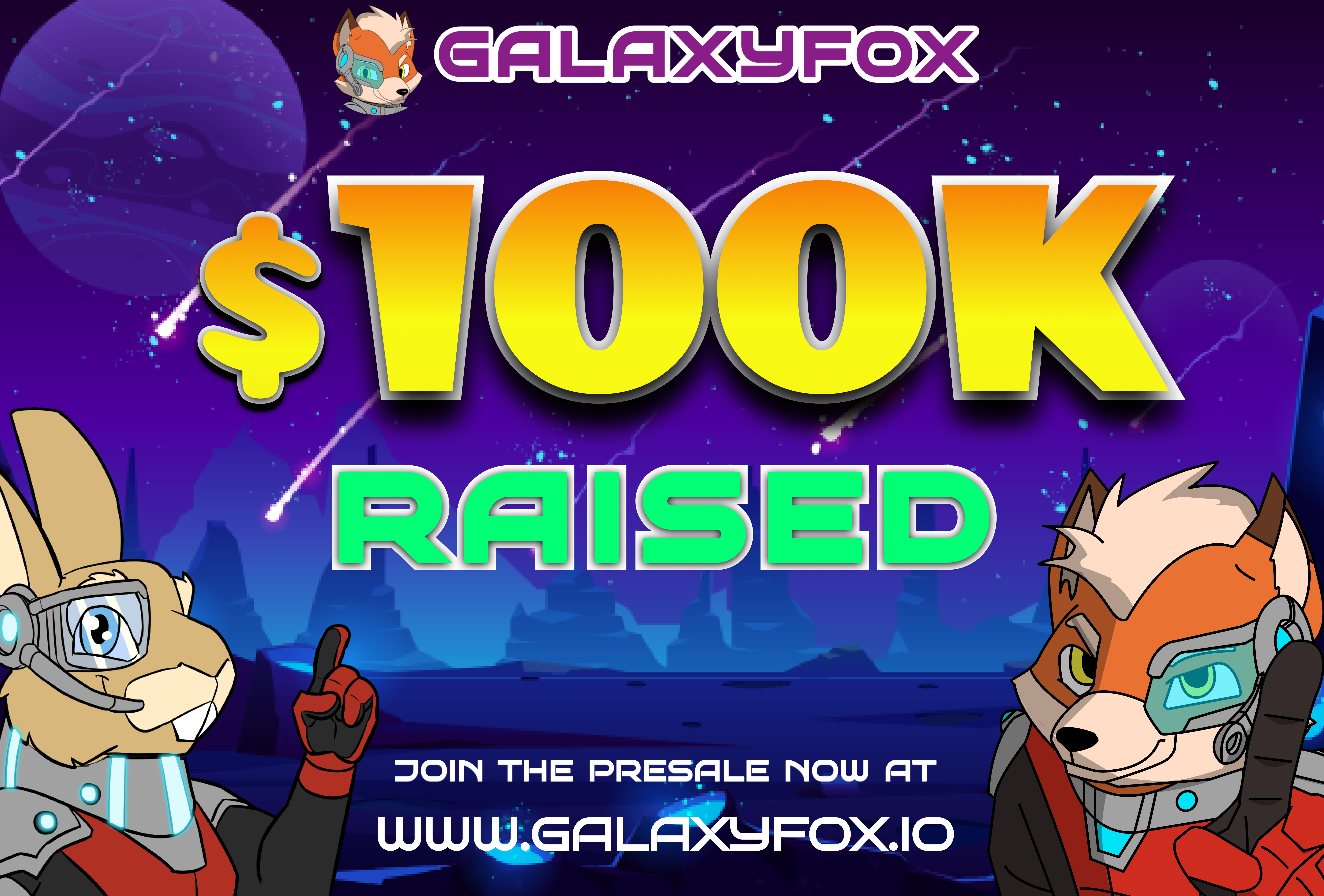 Galaxy Fox Soars Past $100,000 in First Days of Presale. Could a Fox Outsmart SHIB to Steal the Meme Coin Crown?