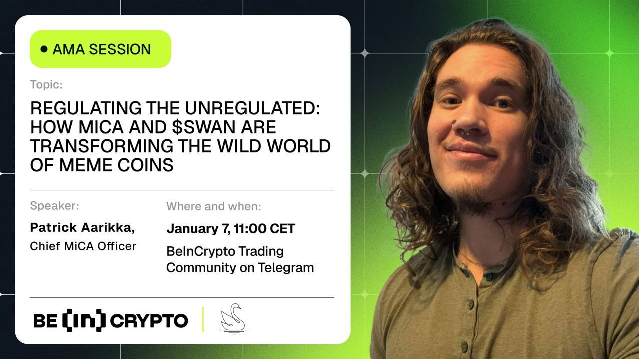 MiCA X BeInCrypto AMA Session: How MiCA and SWAN Are Transforming the Wild World of Meme Coins