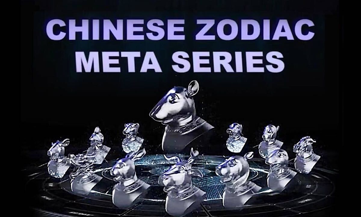 Digital Zodiac Heads Surface on ApeNFT Marketplace