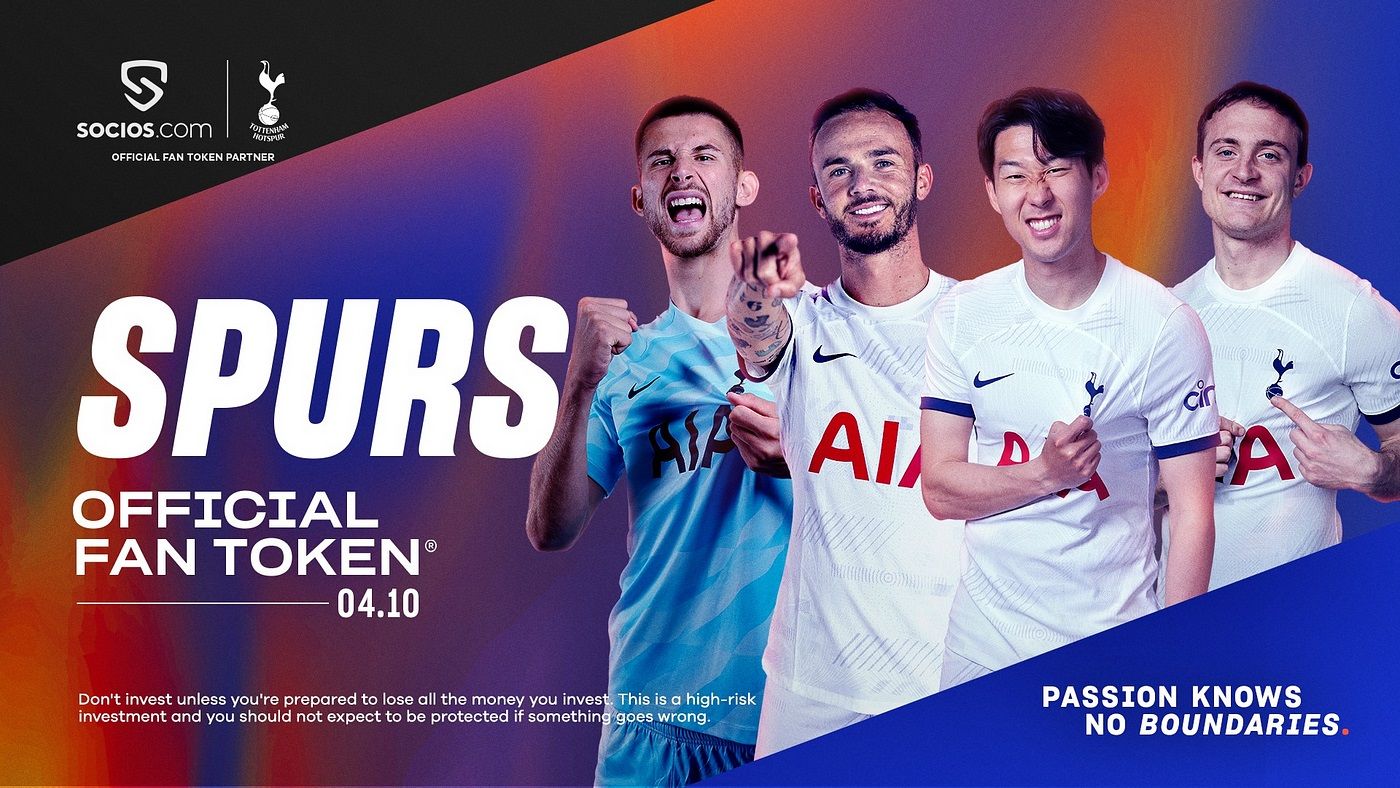 칠리즈(CHILIZ), 토트넘 홋스퍼 FC 팬 토큰 발행