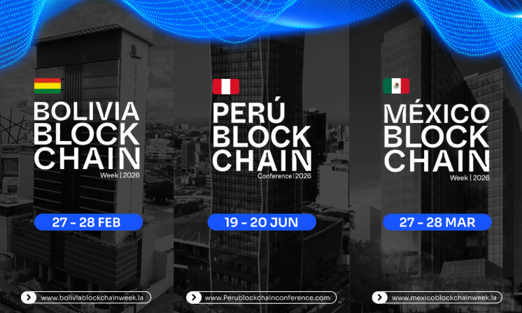 LATAM Blockchain Events anuncia circuito regional 2026 en América Latina