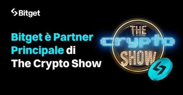 Bitget accelera l’educazione Web3 in Europa con la partnership ufficiale di “The Crypto Show”