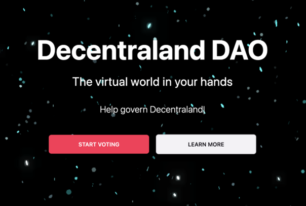 Decentraland DAO Voting