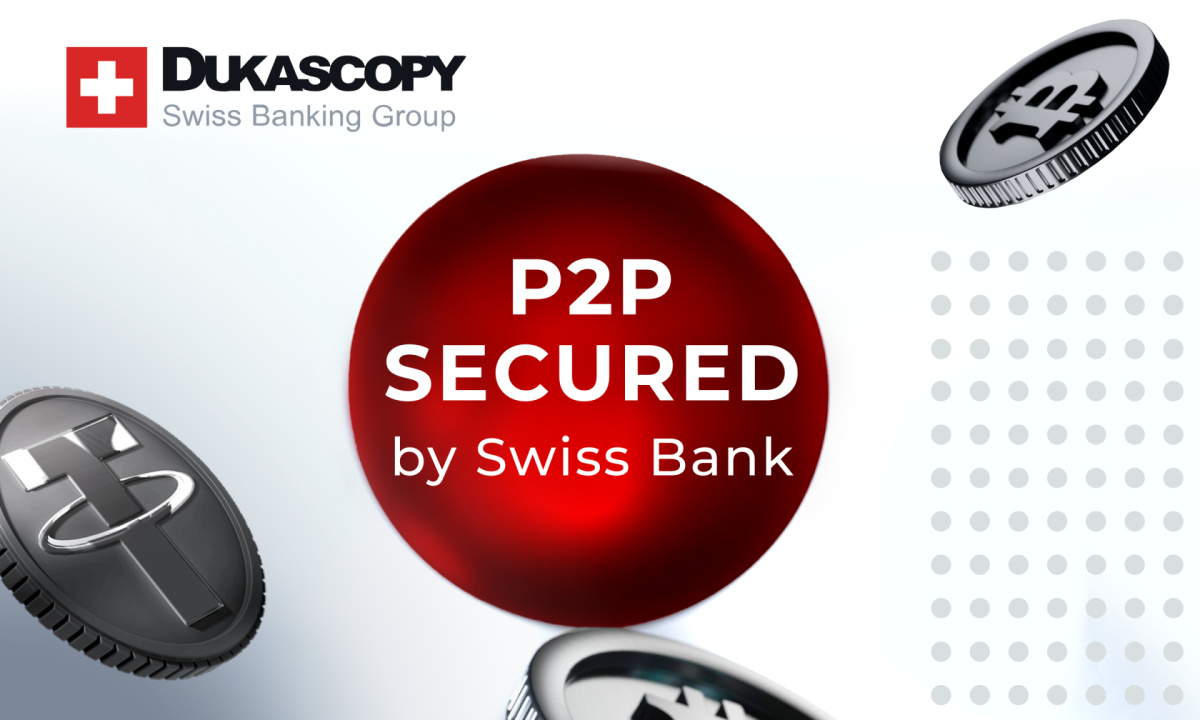 Dukascopy Revolutionizes P2P Crypto-Fiat Exchange With Secure Fiat Settlement