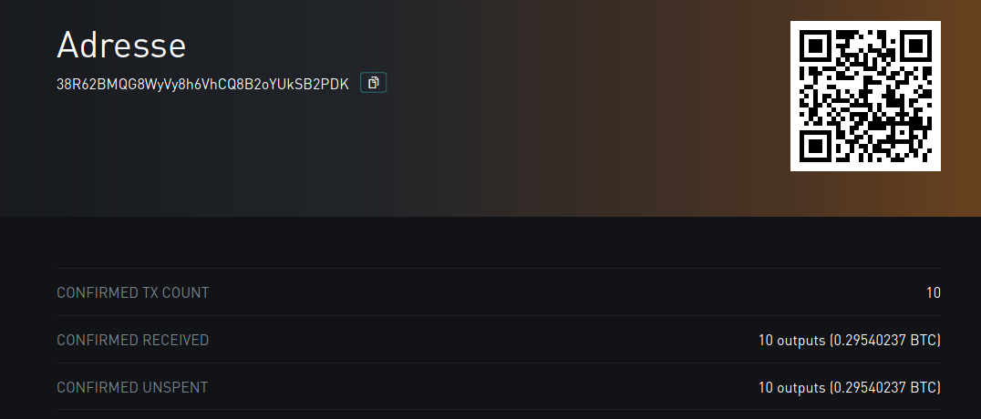 Bitcoin Adresse ISIS