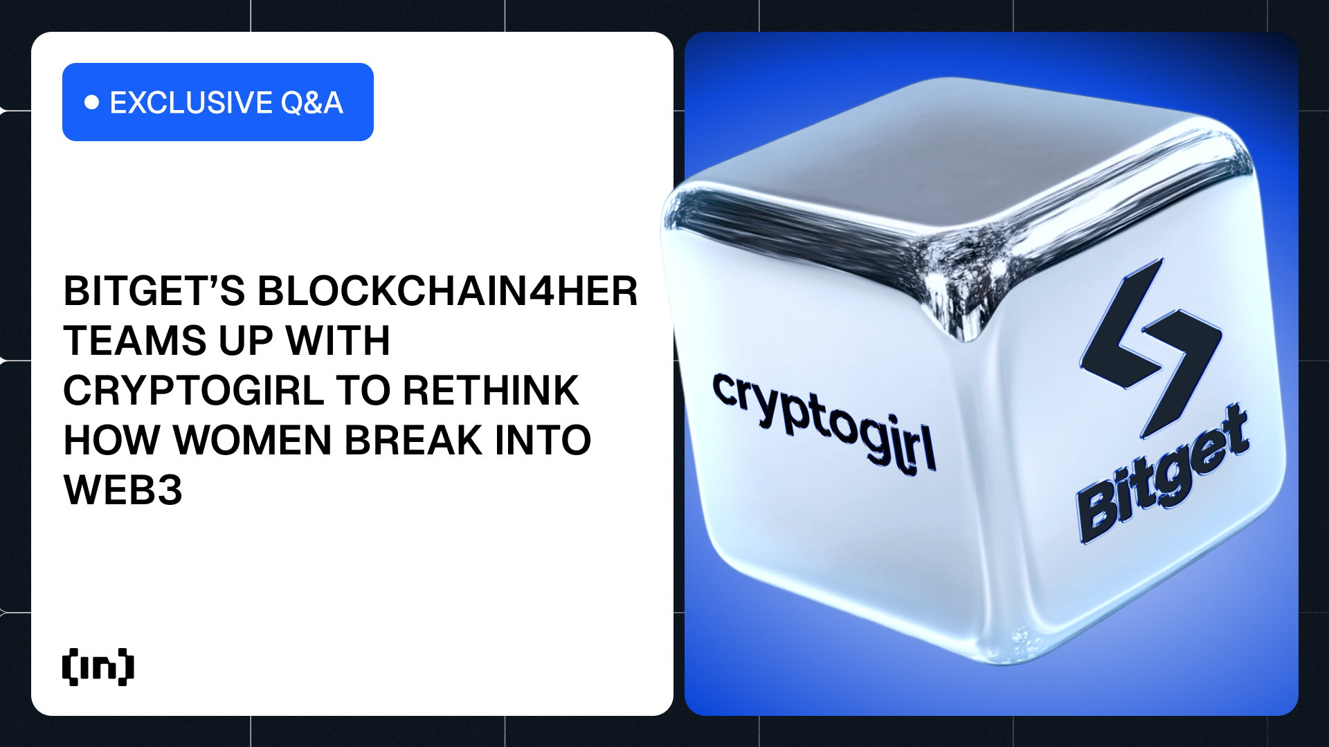 Bitget 的 Blockchain4Her 與 Cryptogirl 重新定義女性進軍 Web3