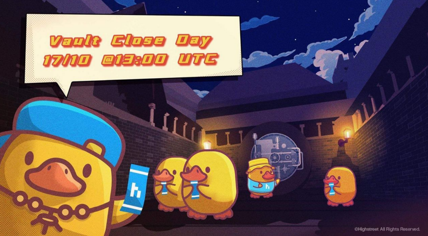 DR Vault Closing in October, FOMO Duck Utility Coming Up