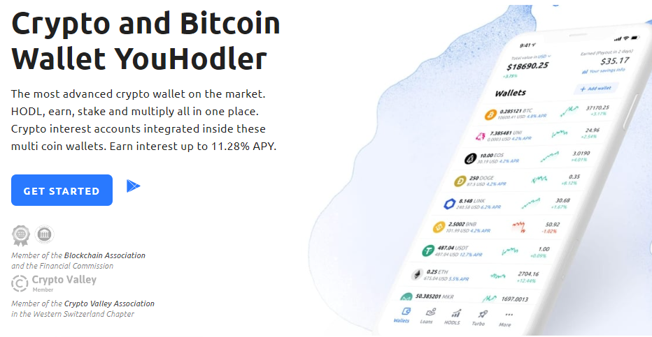 1. YouHodler Wallet