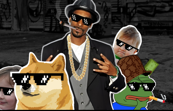 Melhores shitcoins em tendência no DEXTools: THUG e KENNY