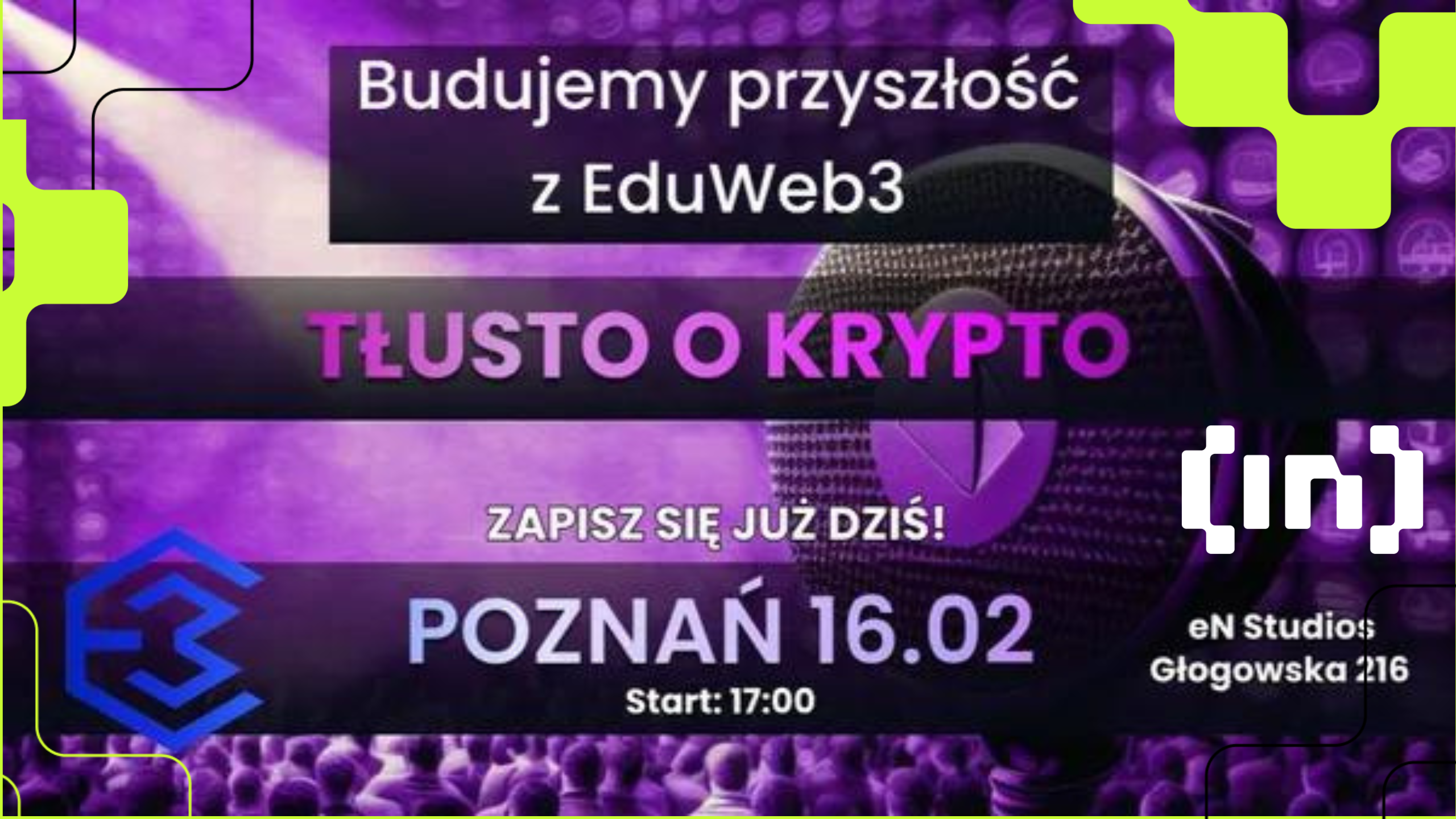 Meetup: #1 Tłusto o krypto – Budujemy przyszłość z Eduweb3