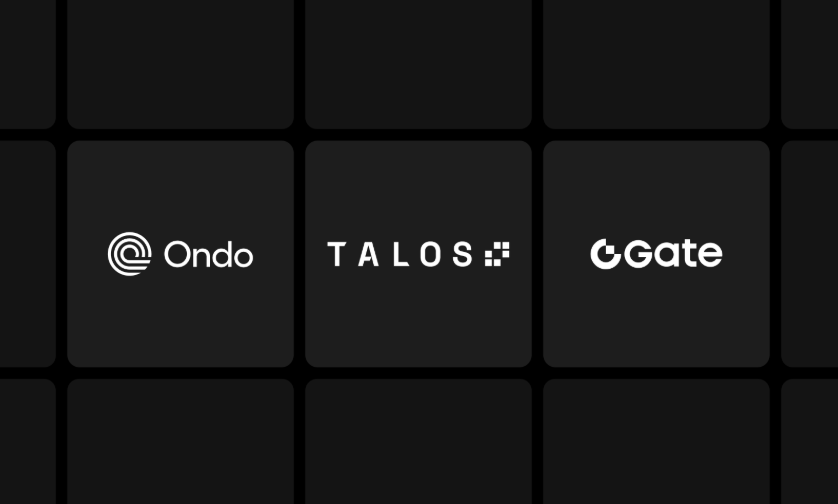 Institutions Can Now Access Ondo Tokenized Stocks via Gate through Talos