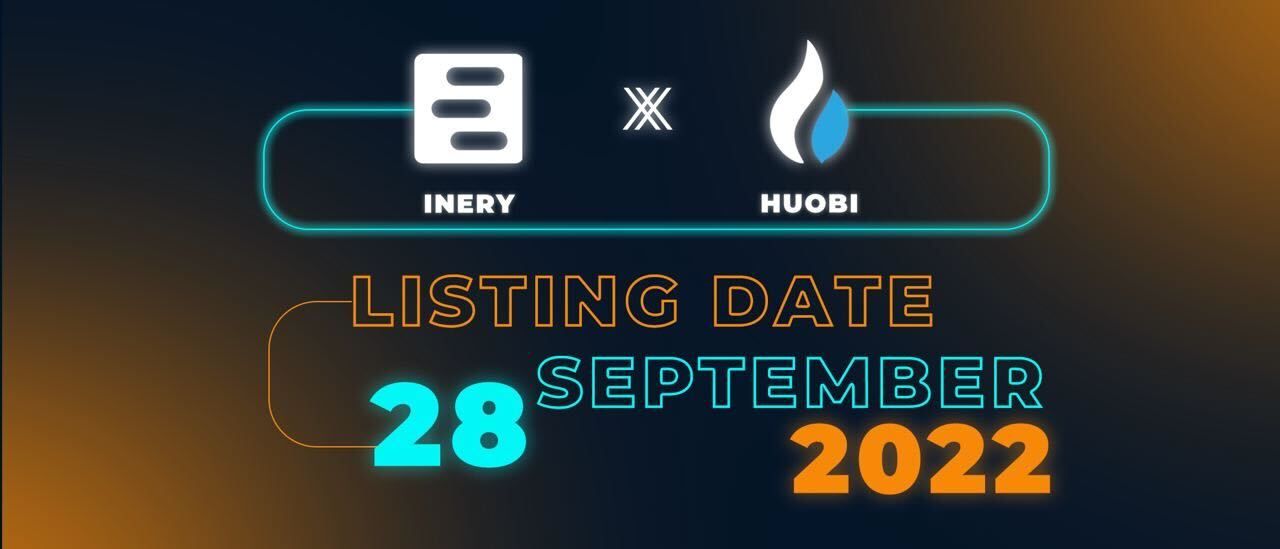 Huobi Global to List Inery Token on September 28, 2022