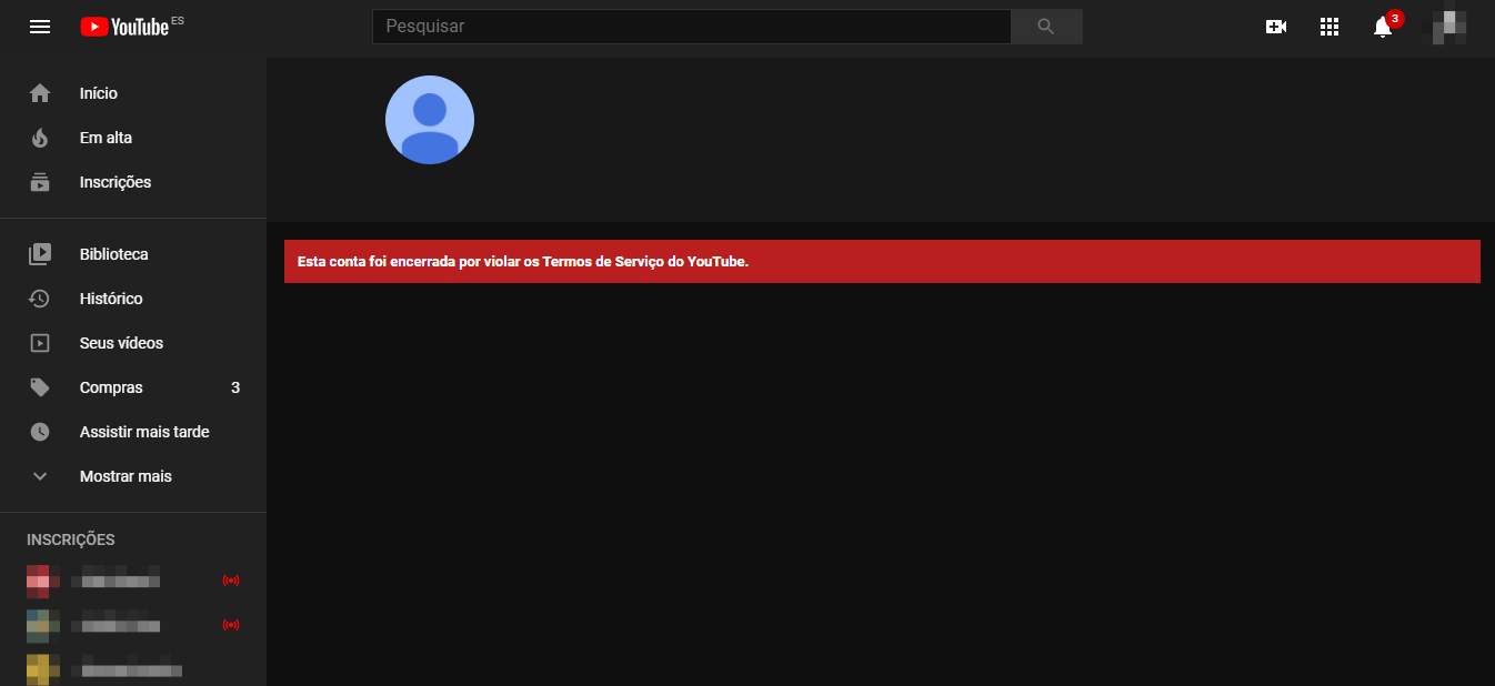 canal territorio nerd fora do ar