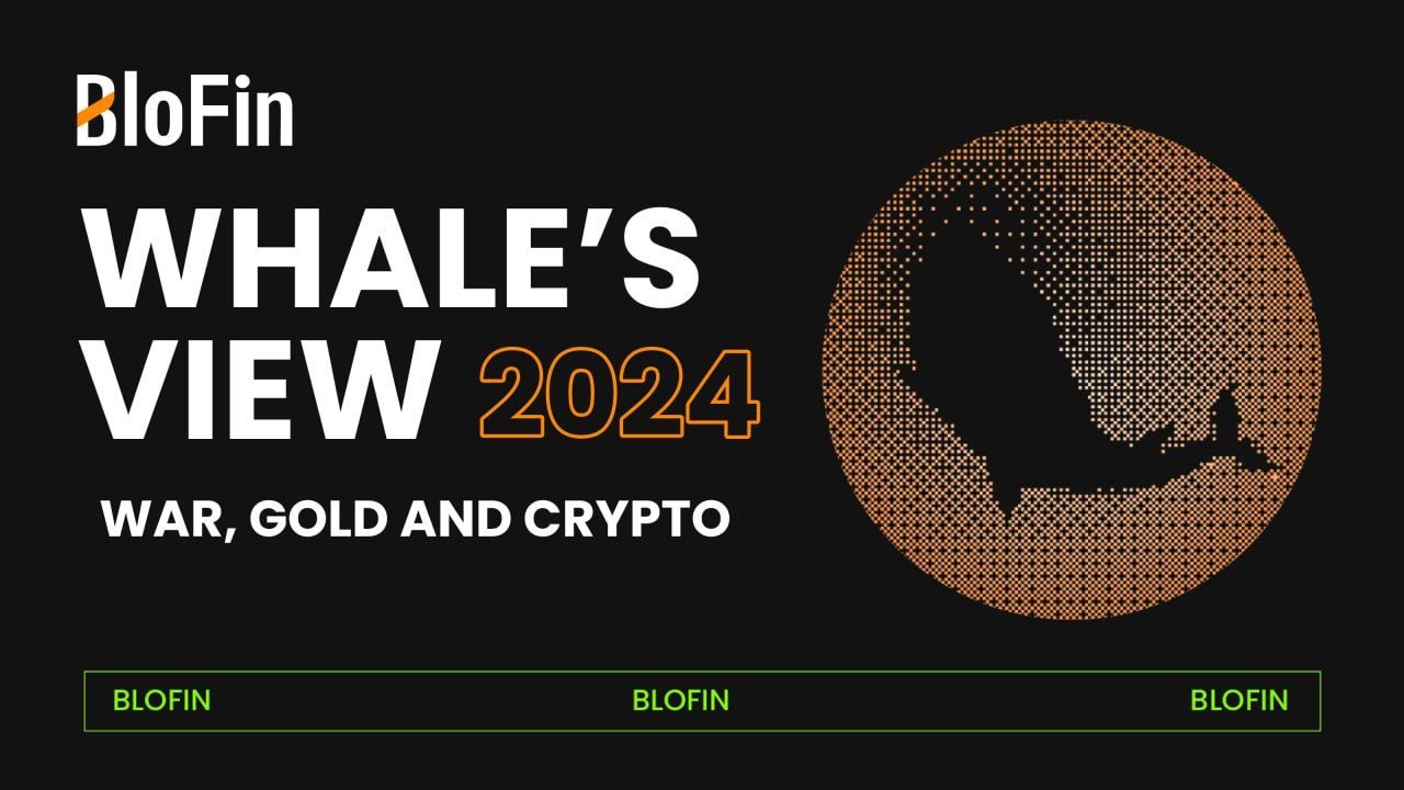 BloFin Whales’ View: War, Gold and Crypto