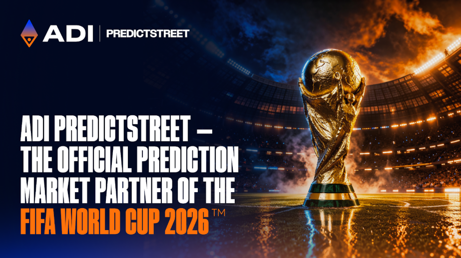 ADI Chain Announces ADI Predictstreet as the Official Prediction Market Partner of The FIFA World Cup 2026™