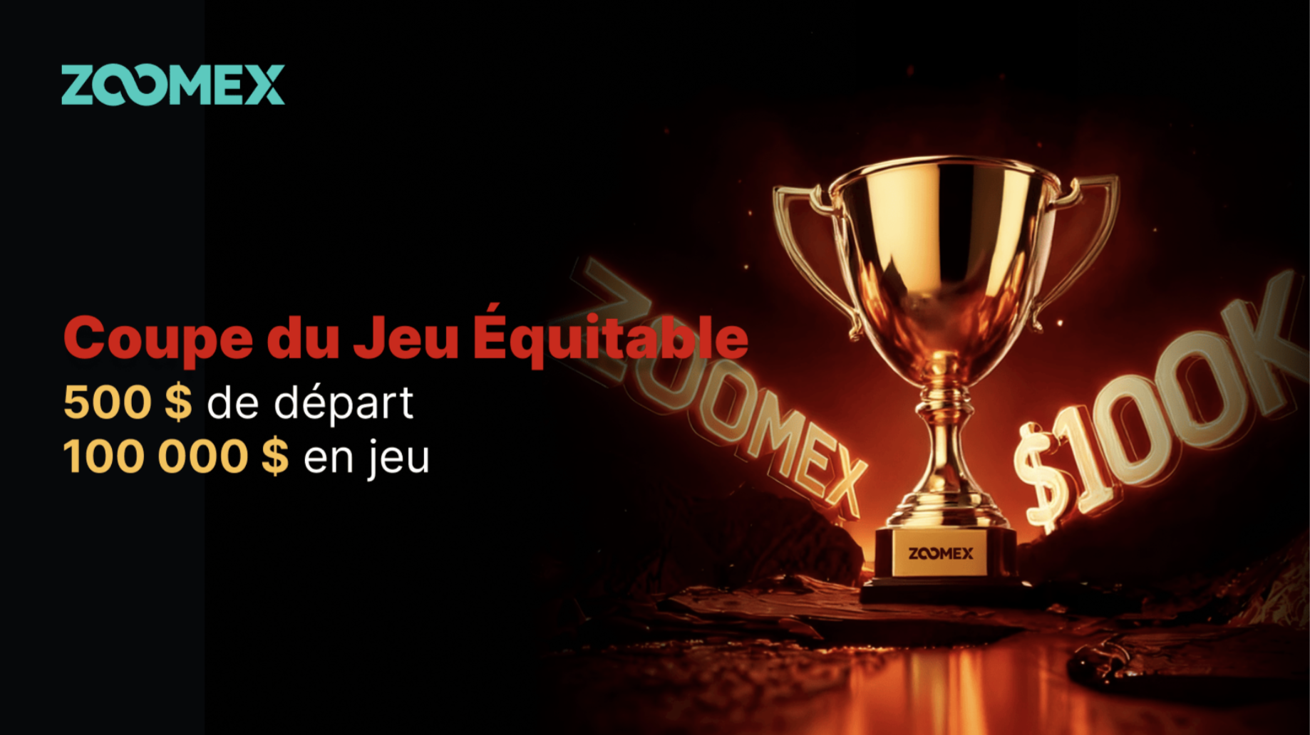 Zoomex lance la « Fair Play Cup », un concours de trading avec 100 000 $ de récompenses
