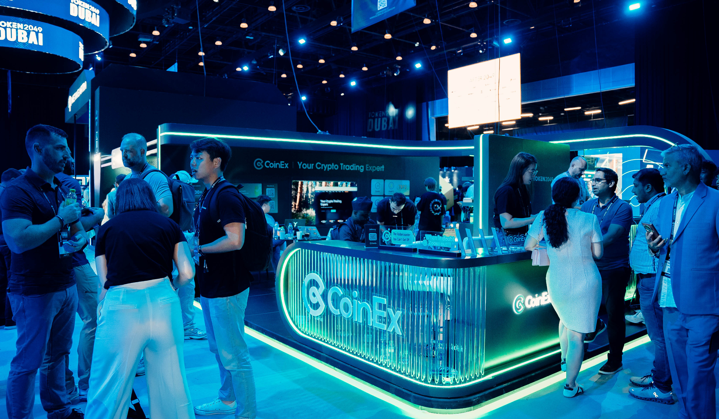 منصة CoinEx تتألق كراعي بلاتيني لـ TOKEN2049 وحدث استثنائي "دبي في السماء"