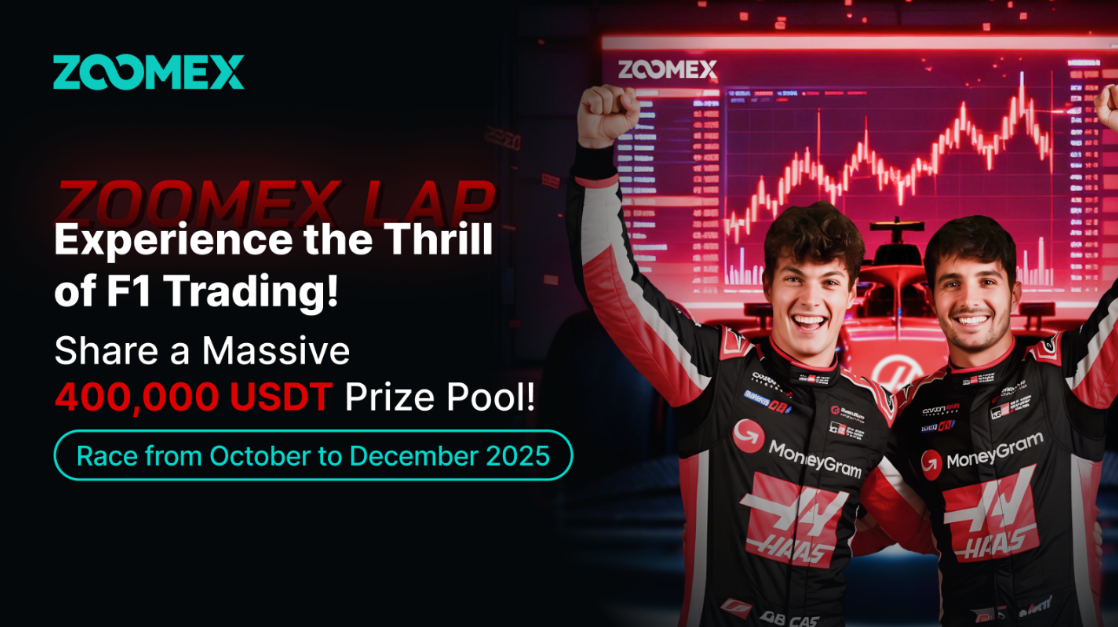 Zoomex Partners with Haas F1 for 0K Trading Event