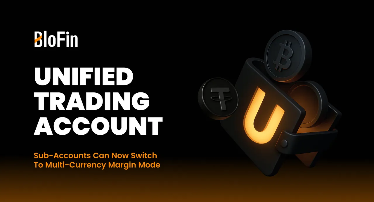 BloFin gehört zu den ersten vier Börsen weltweit, die ein vollständiges Unified Trading Account (UTA)-System anbieten